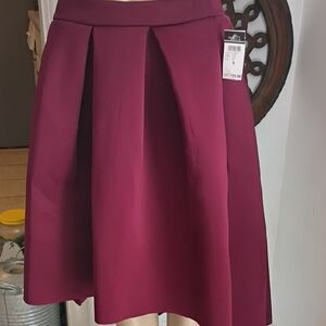 Rue21 Deep Magenta A-Line Skirt